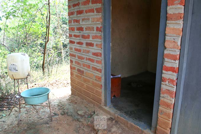 Common toiletes in Uganda 