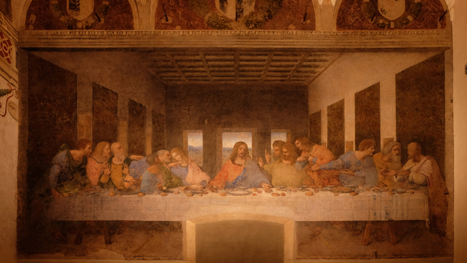 Leonardo da Vinchi Last supper 