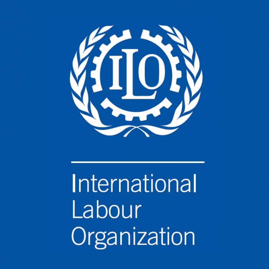 Международная конвенция мот. Мот Международная организация труда. Международная организация труда эмблема. Мот ООН. ILO эмблема.