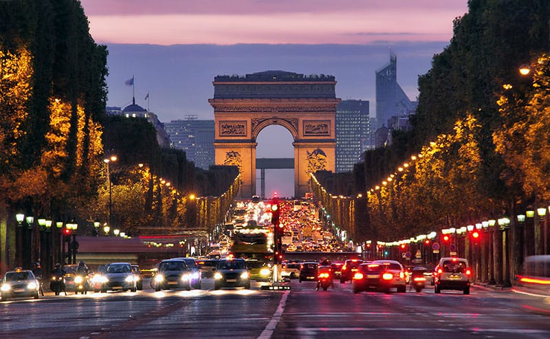 The most expensive boulevard in Paris - Champs-Elysees