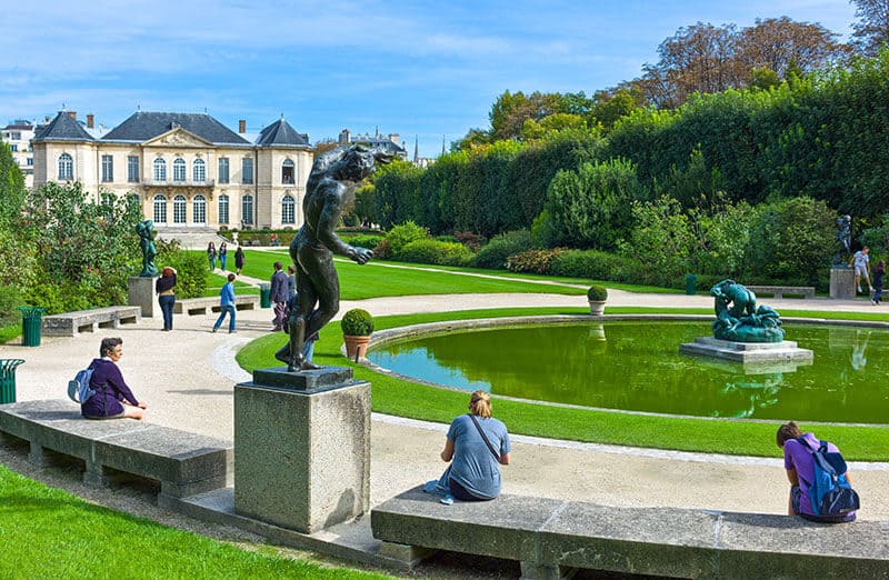 Rodin Museum and garden with his sculptures is another important stopover in Paris
