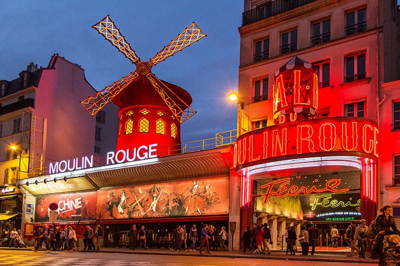 Staying in Paris and not seeing The Moulin Rouge - Impossible