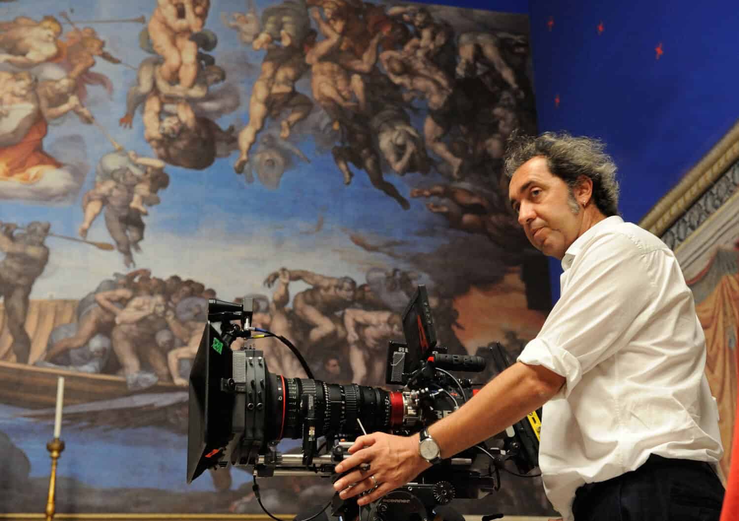 Paolo Sorrentino behind the scenes