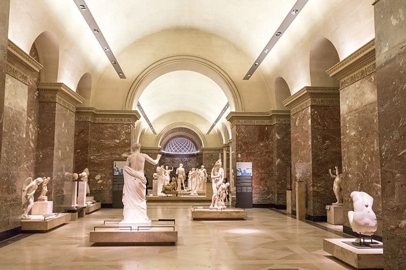 Louvre Museum - neoclassical ancient greece culture