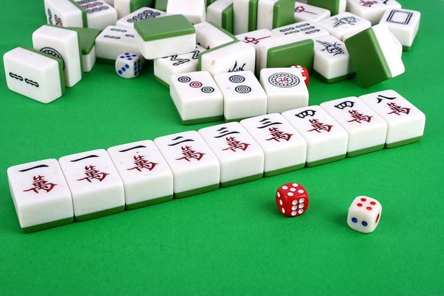 Mahjong tiles