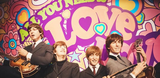 The Beatles in Madame Tussauds of London