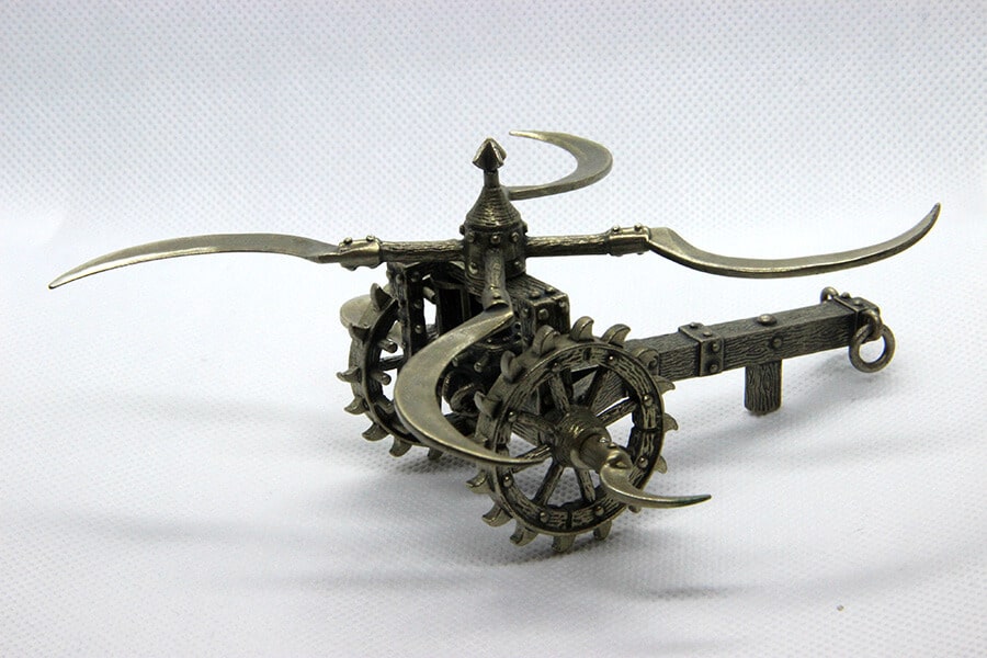 Model of one of Leonardo Da Vincis Inventions