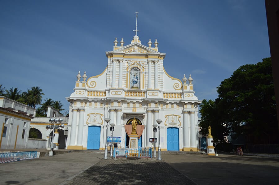 Immaculate Conception Cathedral Pondicherry India