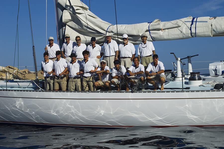 Yacht crew photo