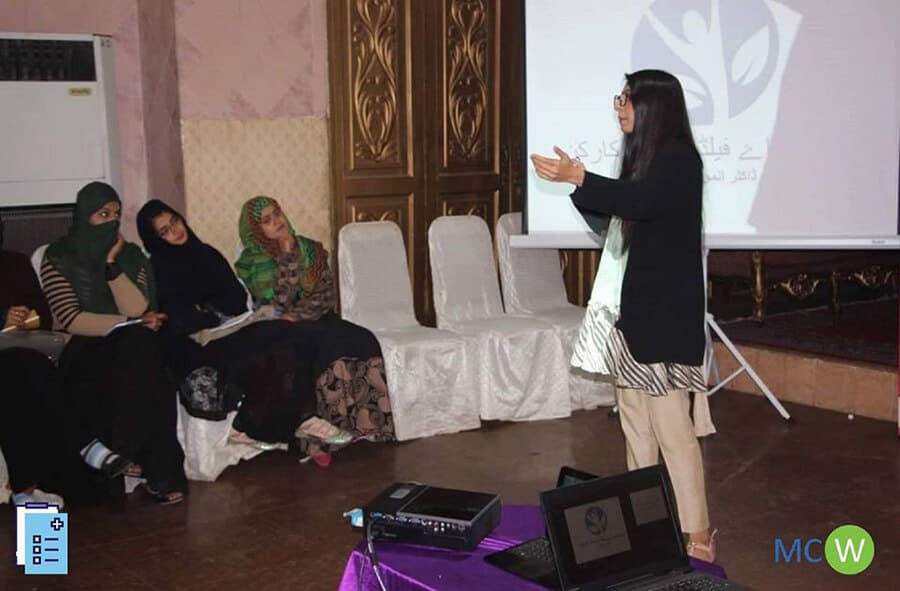 Session with Lady Health Workers Hyderabad