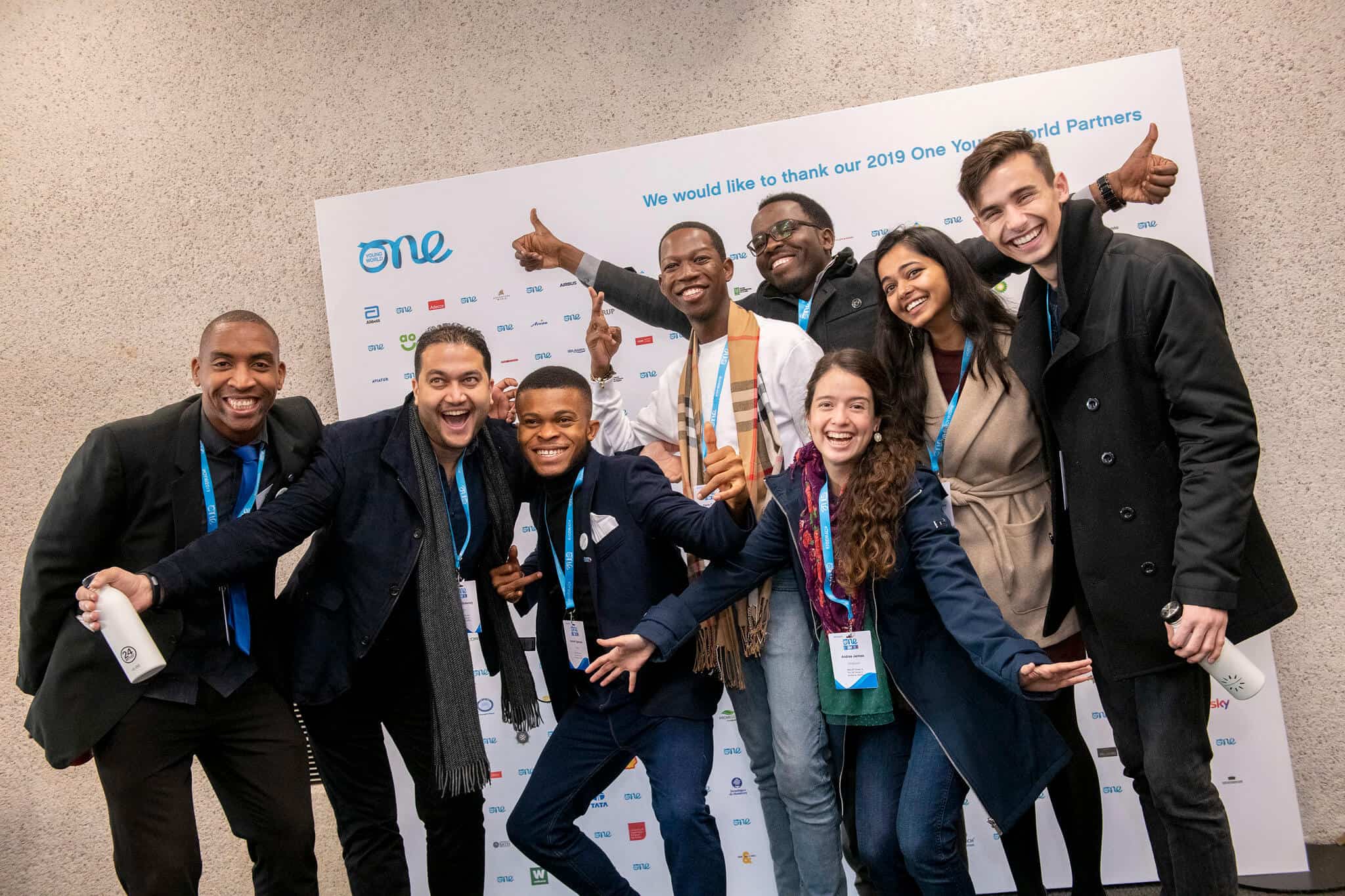 Youth taking part in One Young World Summit 2019