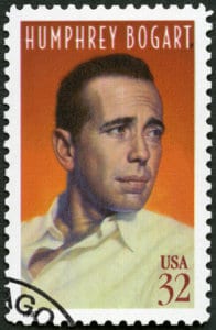 A stamp dedicated to Humphrey DeForest Bogart Photo Shutterstock Olga Popova