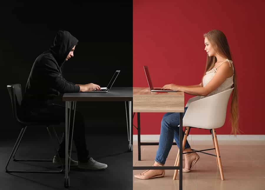 Having online date with fraud