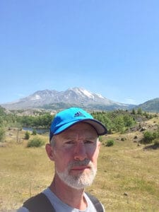 Professor Lepp at MtSt Helens 2018