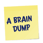 paper memo notes A Brain Dump
