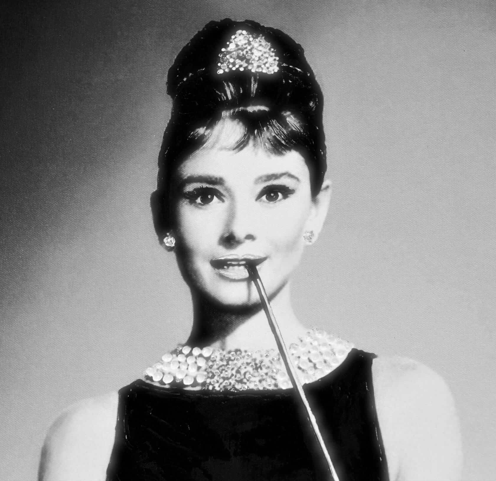 Audrey Hepburn Actress Film Icon Fashion Icon White 